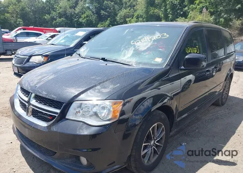 2017 Dodge Grand Caravan Sxt из США, поврежденный, VIN 2C4RDGCG3HR664078